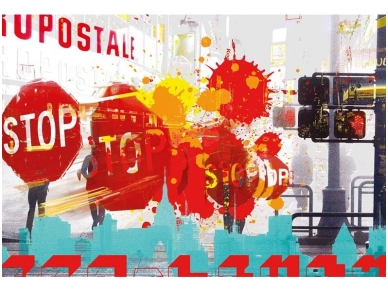 AP DIGITAL fototapetai 470002 City Stop