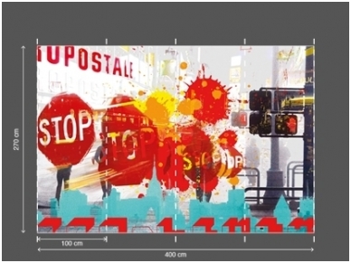 AP DIGITAL fototapetai 470002 City Stop 2