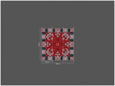 AP DIGITAL fototapetai 470008 Electric Red 2 AP DIGITAL fototapetai 470008 Electric Red 2
