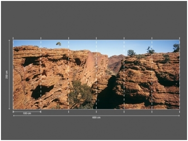 AP DIGITAL fototapetai 470059 Kings Canyon 2