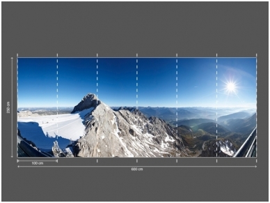 AP DIGITAL fototapetai 470064 Dachstein 2