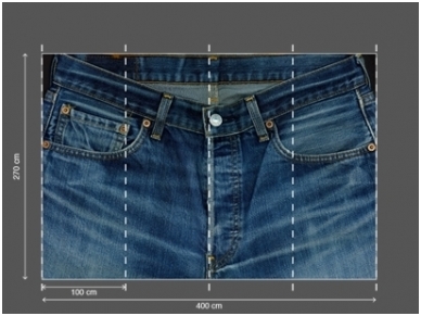 AP DIGITAL fototapetai 470092 Jeans 2