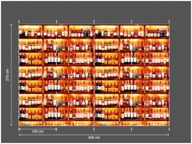 AP DIGITAL fototapetai 470093 My Bottles 2