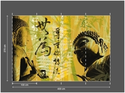 AP DIGITAL fototapetai 470003 Buddha Glow 2 AP DIGITAL fototapetai 470003 Buddha Glow 2