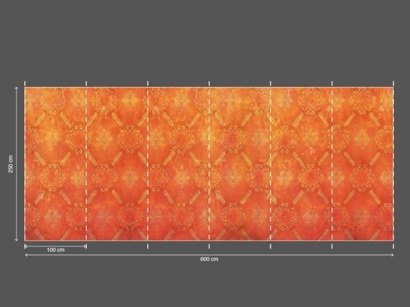 AP DIGITAL fototapetai 470029 Used Look Orange 2