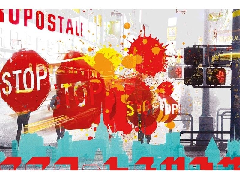 AP DIGITAL fototapetai 470002 City Stop