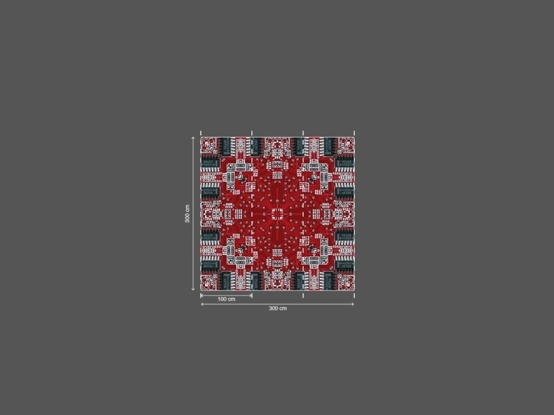 AP DIGITAL fototapetai 470008 Electric Red 2