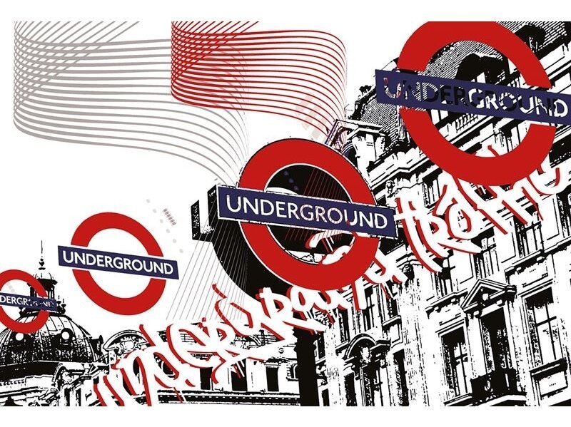 AP DIGITAL fototapetai 470023 Underground Traffic AP DIGITAL fototapetai 470023 Underground Traffic