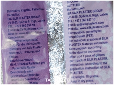 Blizgutis sidabrinis brūkšniukais 1 Blizgutis sidabrinis brūkšniukais 1