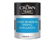 CROWN MID SHEEN VINYL EMULSION base 5ltr