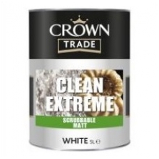 CROWN CLEAN EXTREME scrubbable matt 5ltr