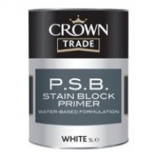 CROWN P.S.B. STAIN BLOCK PRIMER 5ltr