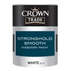 CROWN STRONGHOLD SMOOTH masonry paint 5ltr