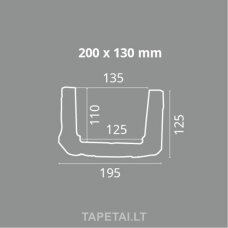 Dekoratyvinis balkis 20×13cm