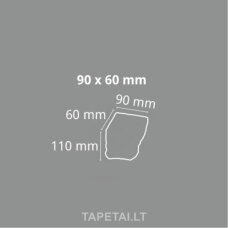Konsolė balkiui 9×6cm
