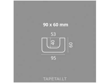 Dekoratyvinis balkis 9×6cm 1 Dekoratyvinis balkis 9×6cm 1