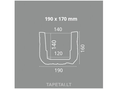 Dekoratyvinis balkis 19×17cm 1