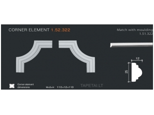 Kampinis elementas 1.52.322