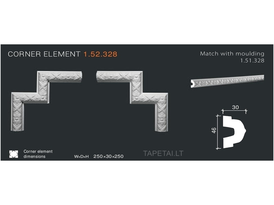 Kampinis elementas 1.52.328