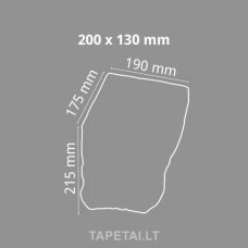 Konsolė balkiui 20×13cm ir 19×17cm