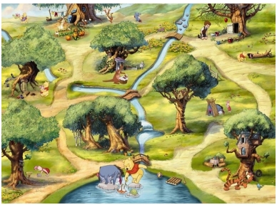 KOMAR fototapetai 4-453 Hundertmorgen Wald