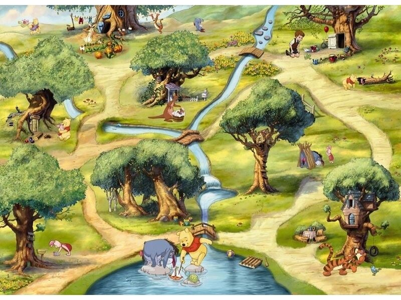 KOMAR fototapetai 4-453 Hundertmorgen Wald