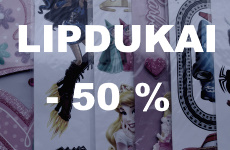 Lipdukų išpardavimas