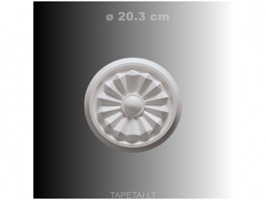 Lubų rozetė poliuretaninė 1.56.042