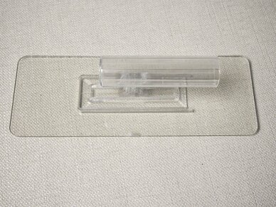 Plastikinė skaidri glaistyklė 1