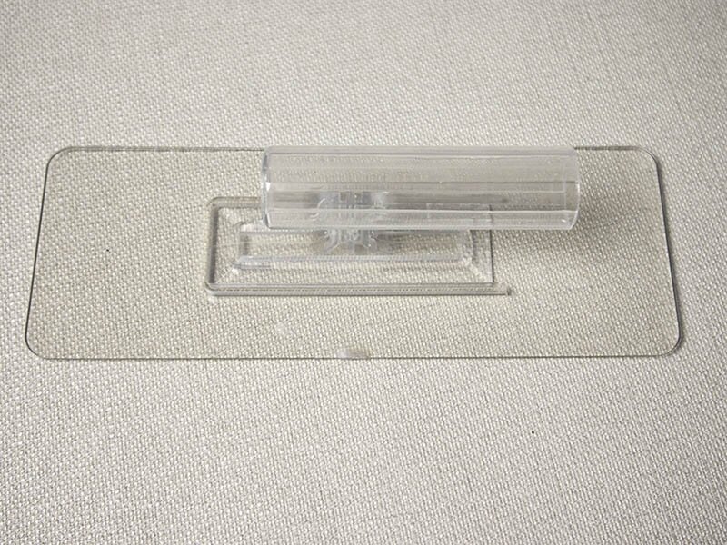 Plastikinė skaidri glaistyklė 1