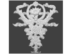 Poliuretaniniai ornamentai 1.60.037 Poliuretaniniai ornamentai 1.60.037