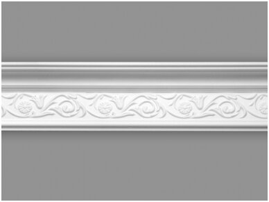 Polistiroliniai lubų apvadai CARMEN 2m 1