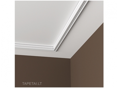 Poliuretaniniai lubų apvadai 1.50.257 , ilgis 2m 1 Poliuretaniniai lubų apvadai 1.50.257 , ilgis 2m 1