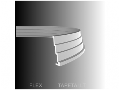 Poliuretaniniai lubų apvadai 1.50.145 , ilgis 2m 2 Poliuretaniniai lubų apvadai 1.50.145 , ilgis 2m 2