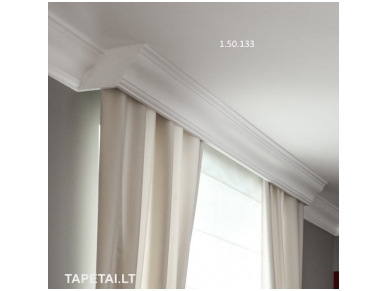 Poliuretaniniai lubų apvadai 1.50.133 , ilgis 2m 3 Poliuretaniniai lubų apvadai 1.50.133 , ilgis 2m 3