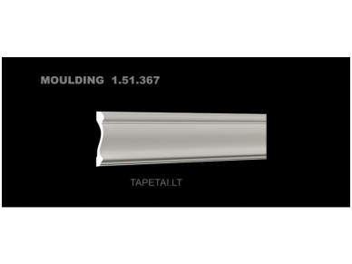 Poliuretaniniai moldingai 1.51.367 , ilgis 2m