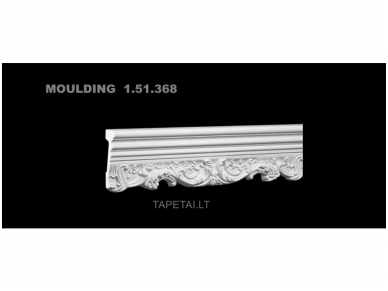 Poliuretaniniai moldingai 1.51.368 , ilgis 2m Poliuretaniniai moldingai 1.51.368 , ilgis 2m