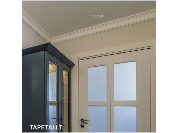 Poliuretaniniai lubų apvadai 1.50.121 , ilgis 2m 3 Poliuretaniniai lubų apvadai 1.50.121 , ilgis 2m 3