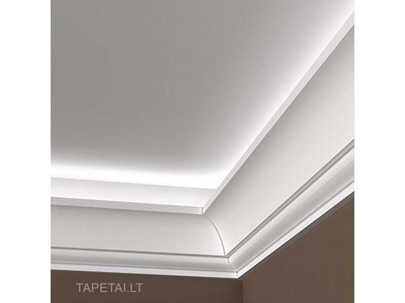 Poliuretaniniai lubų apvadai 1.50.221 , ilgis 2m 1 Poliuretaniniai lubų apvadai 1.50.221 , ilgis 2m 1