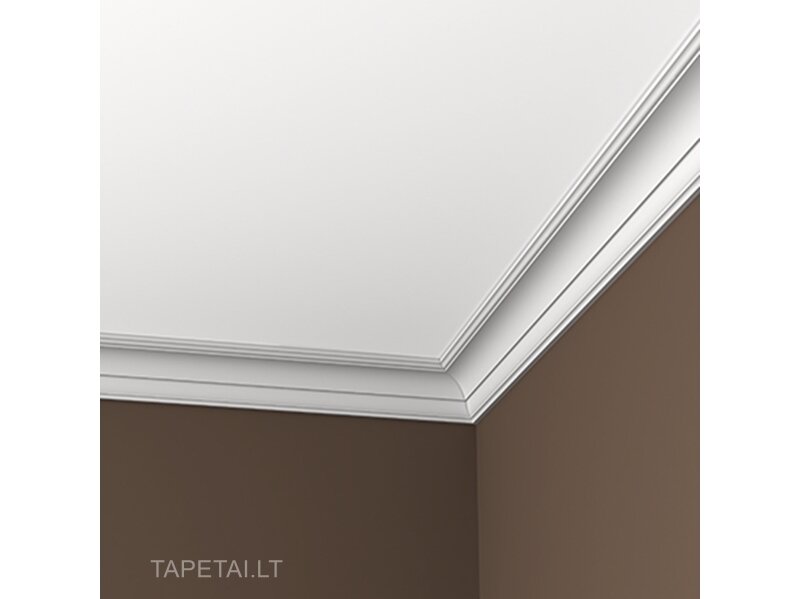 Poliuretaniniai lubų apvadai 1.50.101 , ilgis 2m 1