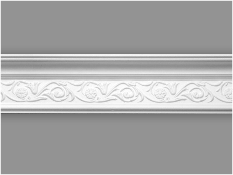 Polistiroliniai lubų apvadai CARMEN 2m 1