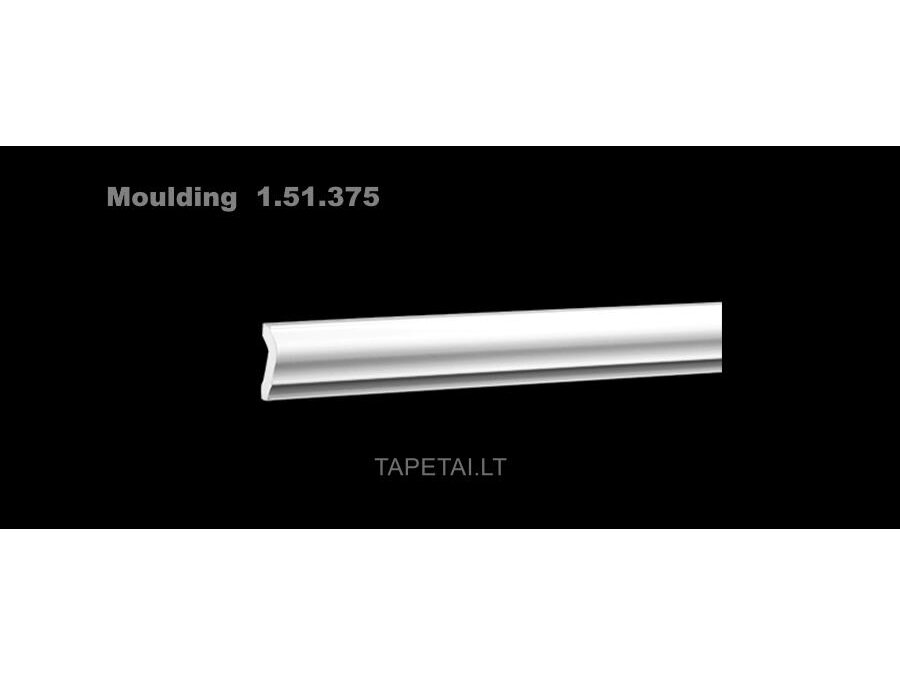 Poliuretaniniai moldingai 1.51.375 , ilgis 2m Poliuretaniniai moldingai 1.51.375 , ilgis 2m