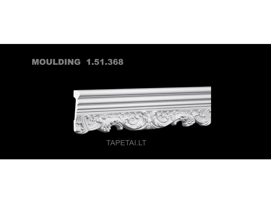 Poliuretaniniai moldingai 1.51.368 , ilgis 2m Poliuretaniniai moldingai 1.51.368 , ilgis 2m