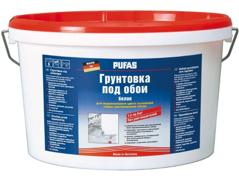 PUFAS baltas gruntas 5ltr 1 PUFAS baltas gruntas 5ltr 1