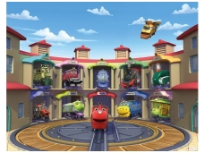 WALLTASTIC fototapetai Chuggington