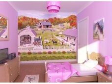 WALLTASTIC fototapetai Horse and Pony Stables WALLTASTIC fototapetai Horse and Pony Stables