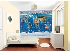 WALLTASTIC fototapetai Map Of The World WALLTASTIC fototapetai Map Of The World