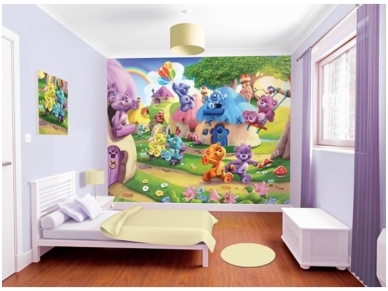 WALLTASTIC fototapetai Belly Button Bears 1