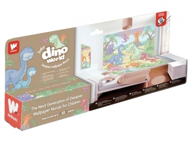 WALLTASTIC fototapetai Dino Nursery 2