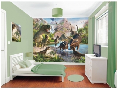 WALLTASTIC fototapetai Dinoland 1